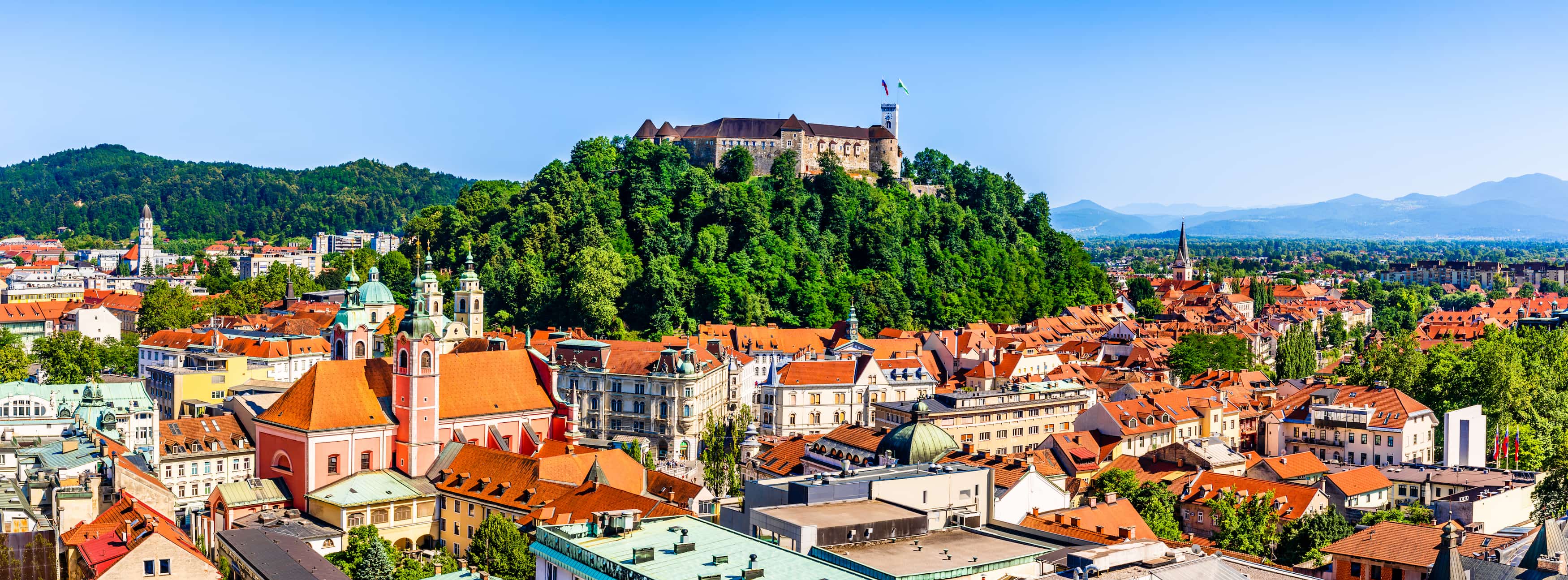 Ljubljana cityscape
